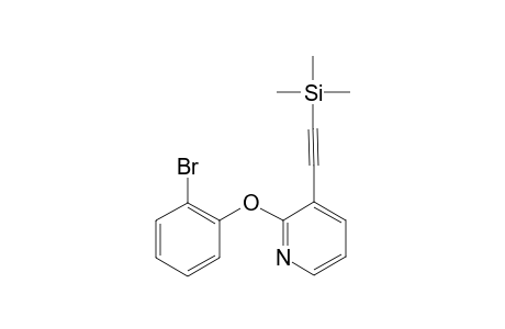 2-(2-Bromophenoxy)-3-(trimethylsilylethynyl)pyridine