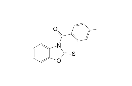 3-(4-Methylbenzoyl)-1,3-benzoxazole-2(3H)-thione
