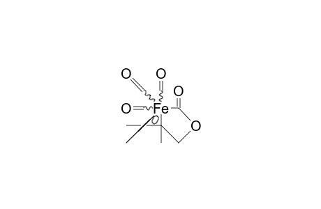 4,7-Dihydro-3,3,3-tricarbonyl-5,6-dimethyl-5,6.eta.-1,3-oxaferrepin-2-one