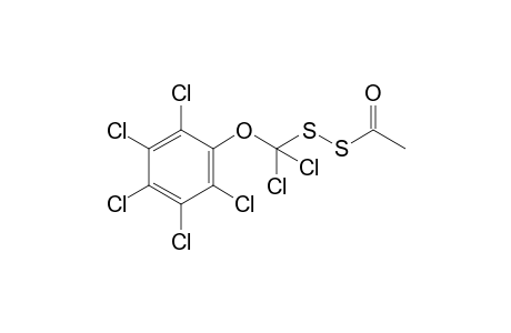 dithioperoxyacetic acid, S,S-[dichloro(pentachlorophenoxy)methyl]ester