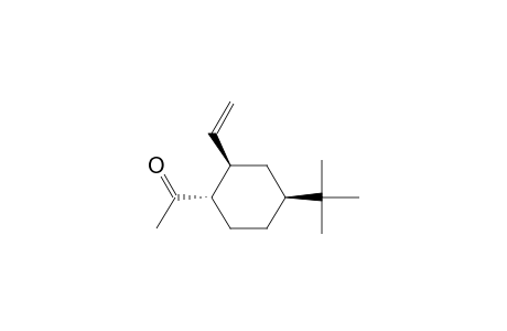 Ethanone, 1-[4-(1,1-dimethylethyl)-2-ethenylcyclohexyl]-, (1.alpha.,2.beta.,4.beta.)-