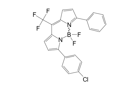 4,4-DIFLUORO-3-(4-CHLOROPHENYL)-5-PHENYL-8-TRIFLUOROMETHYL-4-BORA-3A,4A-DIAZA-S-INDACENE