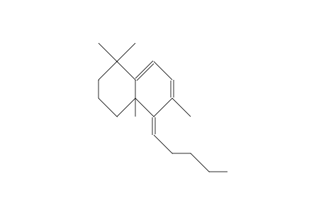 14-Butyl-drima-5,7,9(14)-triene