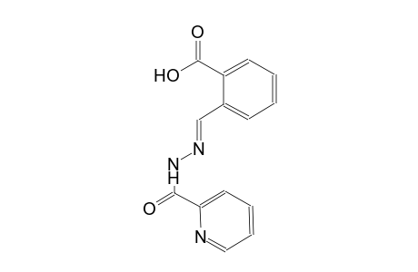 2-{(E)-[(2-pyridinylcarbonyl)hydrazono]methyl}benzoic acid