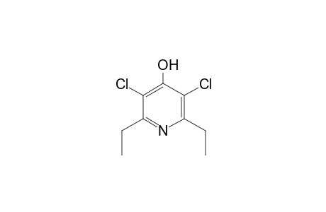 3,5-Dichloro-2,6-diethyl-4-pyridinol