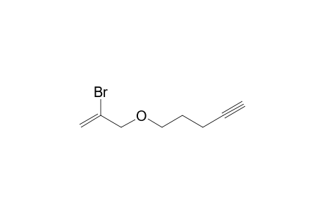 5-(2'-Bromoallyloxy)-1-pentyne