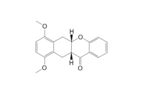 (cis)-2,5-Dimethoxybenzo[b]-(1,6,6a,12a-tetrahydro)xanthone