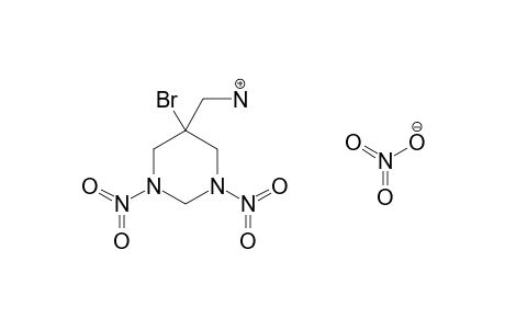 5-(AMINOMETHYL)-5-BROMO-1,3-DINITROHEXAHYDROPYRIMIDINE,MONONITRATE