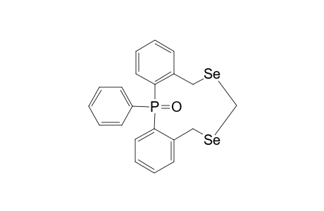 5-Phenyl-5,14-dihydro-10H,5.lammada.5-dibenzo[e,h][1,3,7]diselenaphosphecin-5-one