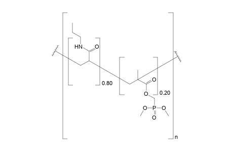 Propylacrylamide/MAPC1 copolymer (80/20 % molar)