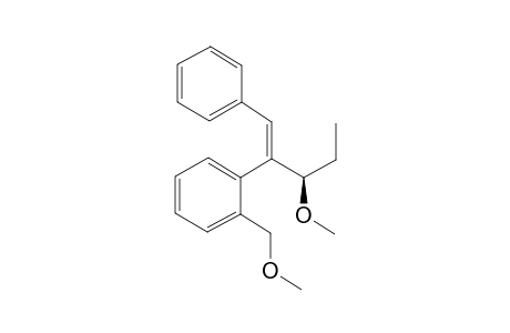 (R)-3-Methoxy[2-(2-methoxymethyl)phenyl]-1-phenyl-pent-1-ene