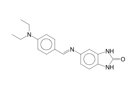5-[4-(Diethylamino)benzylideneamino]benzimidazol-2(3H)-one
