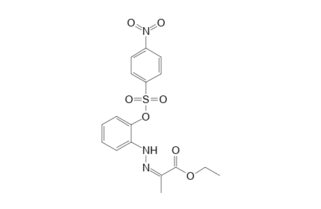 (Z)-Ethyl Pyruvate 2-[2-(4-nitrobenzenesulfonyloxy)phenylhydrazone]