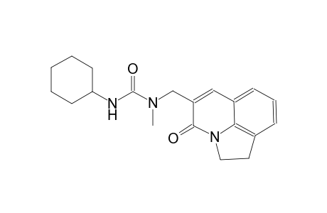 urea, N'-cyclohexyl-N-[(1,2-dihydro-4-oxo-4H-pyrrolo[3,2,1-ij]quinolin-5-yl)methyl]-N-methyl-