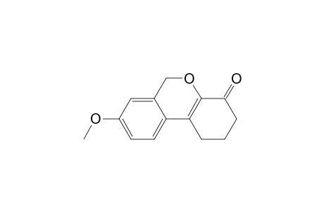 1H-dibenzo[b,d]pyran-4(6H)-one, 2,3-dihydro-8-methoxy-