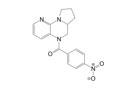 (4-nitrophenyl)(6a,7,8,9-tetrahydropyrido[3,2-e]pyrrolo[1,2-a]pyrazin-5(6H)-yl)methanone