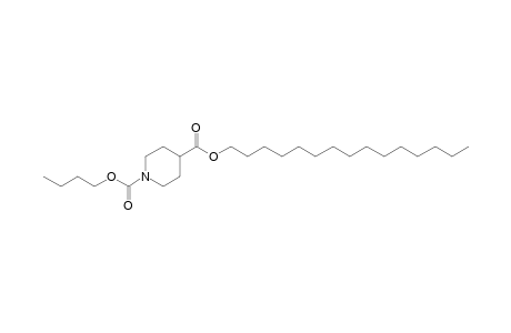 Isonipecotic acid, N-butoxycarbonyl-, pentadecyl ester