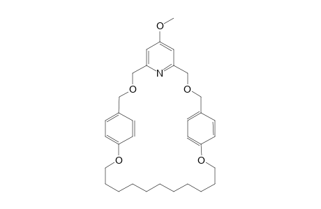 4(5)-Methoxy-3,7,10,22-tetraoxa-1,9(1,4)-dibenzena-5(2,6)-pyridinadocosaphan