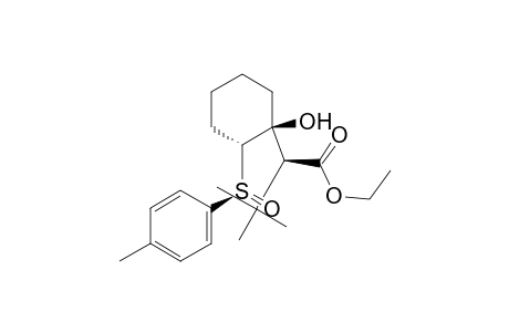 [1'S,1S,2R,(S)R]1-[1'-(Ethoxycarbonyl)-2',2'-dimethylpropyl]-2-(p-tolylsulfinyl)cyclohexanol