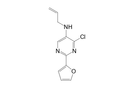 N-Allyl-4-chloro-2-(2-furyl)pyrimidin-5-amine