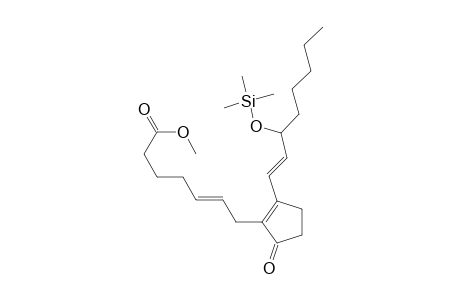 (E)-7-[5-keto-2-[(E)-3-trimethylsilyloxyoct-1-enyl]cyclopenten-1-yl]hept-5-enoic acid methyl ester