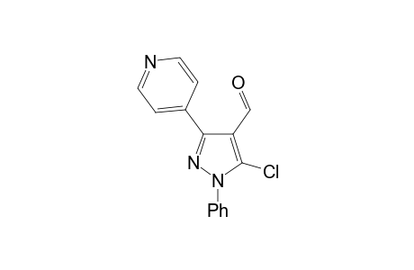 5-Chloro-1-phenyl-3-pyridin-4-yl-1H-pyrazole-4-carbaldehyde