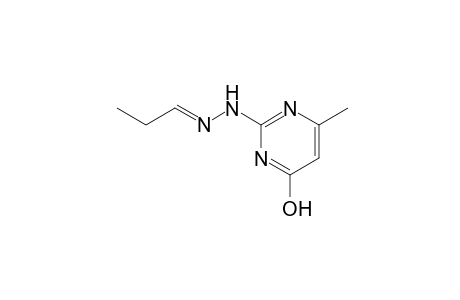 propionaldehyde, (4-hydroxy-6-methyl-2-pyrimidinyl)hydrazone