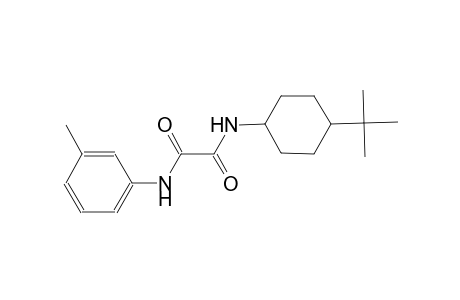 ethanediamide, N~1~-[4-(1,1-dimethylethyl)cyclohexyl]-N~2~-(3-methylphenyl)-