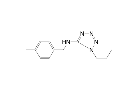 1H-tetrazol-5-amine, N-[(4-methylphenyl)methyl]-1-propyl-