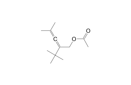 1-Acetoxy-2-(t-butyl)-4-methyl-2,3-pentadiene