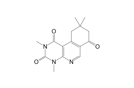 2,4,9,9-TETRAMETHYL-9,10-DIHYDRO-4H,8H-PYRIMIDO-[4,5-C]-ISOQUINOLINE-1,3,7-TRIONE