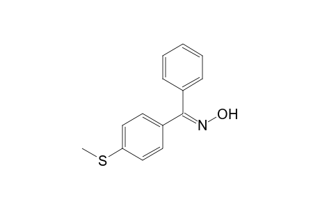 4-(Methylthio)benzophenone - oxime