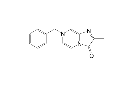 7-Benzyl-2-methylimidazo[1,2-a]pyrazin-3(7H)-one