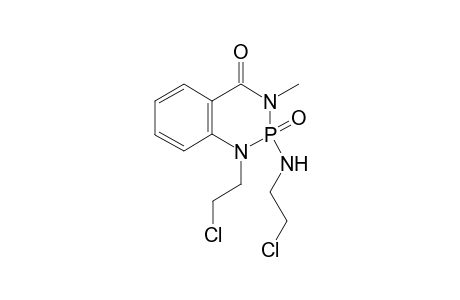 1-(2-Chloroethyl)-2-[(2-chloroethyl)amino]-3-methyl-2,3-dihydro-1,3,2-benzodiazaphosphinin-4(1H)-one 2-oxide