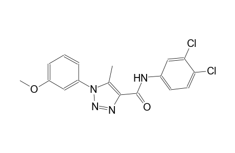 1H-1,2,3-triazole-4-carboxamide, N-(3,4-dichlorophenyl)-1-(3-methoxyphenyl)-5-methyl-
