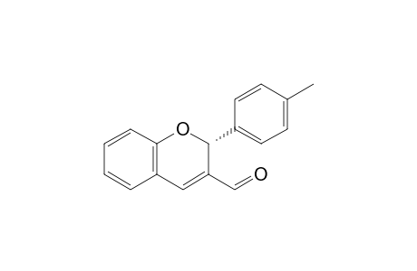 (R)-2-(p-Methylphenyl)-2H-chromene-3-carbaldehyde