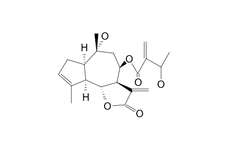CUMAMBRANOLIDE,8-B-(2'-(1"-HYDROXYETHYL)-ACRYLOYLOXY)