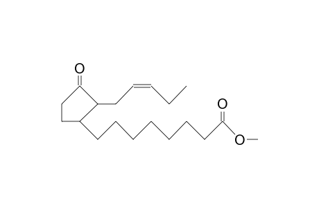 8-(3-Oxo-2-cis-<(Z)-pent-2-enyl>cyclopentyl)-octanoic acid, methyl ester