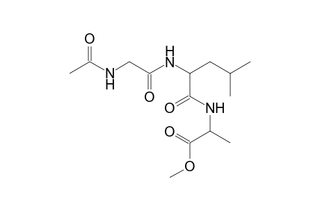 n-Acetyl-glycyl-leucyl-alanine methylester