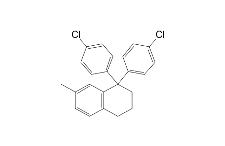 1,1-bis(p-Chlorophenyl)-7-methyl-1,2,3,4-tetrahydronaphthalene