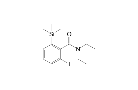 2-Iodo-6-trimethylsilyl-N,N-diethylbenzamide