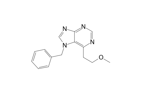7-Benzyl-6-(methoxyethyl)-7H-purine