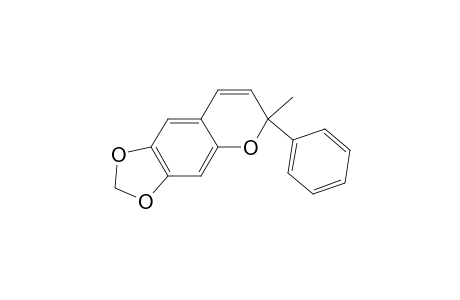 2-Methyl-6,7-(methylenedioxy)-2-phenyl-2H-1-benzopyran