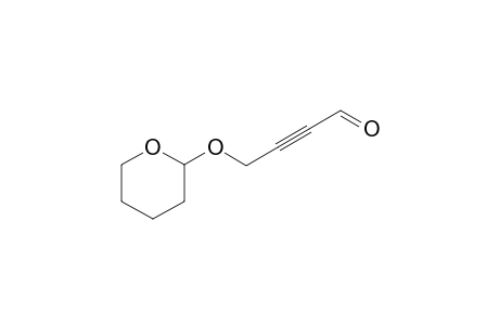 4-(2-oxanyloxy)-2-butynal