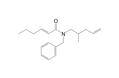 Hex-5-enoic acid - (benzyl)(2'-methylpent-4'-enyl)amide / N-Benzyl-N-(2'-methyl-4'-pentenyl)-5-hexenamideamide