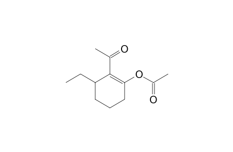 Ethanone, 1-[2-(acetyloxy)-6-ethyl-1-cyclohexen-1-yl]-