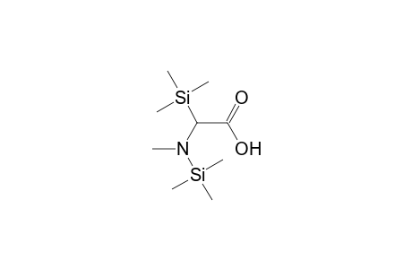 2-[methyl(trimethylsilyl)amino]-2-trimethylsilyl-acetic acid