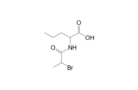 D,L-N-(2-bromopropionyl)norvaline
