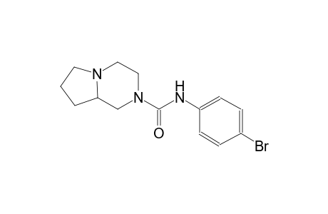 pyrrolo[1,2-a]pyrazine-2(1H)-carboxamide, N-(4-bromophenyl)hexahydro-