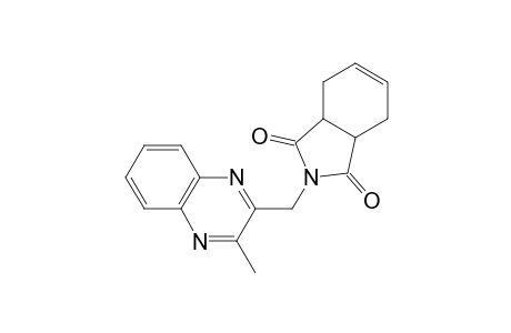 1H-Isoindole-1,3(2H)-dione, 3a,4,7,7a-tetrahydro-2-[(3-methyl-2-quinoxalinyl)methyl]-